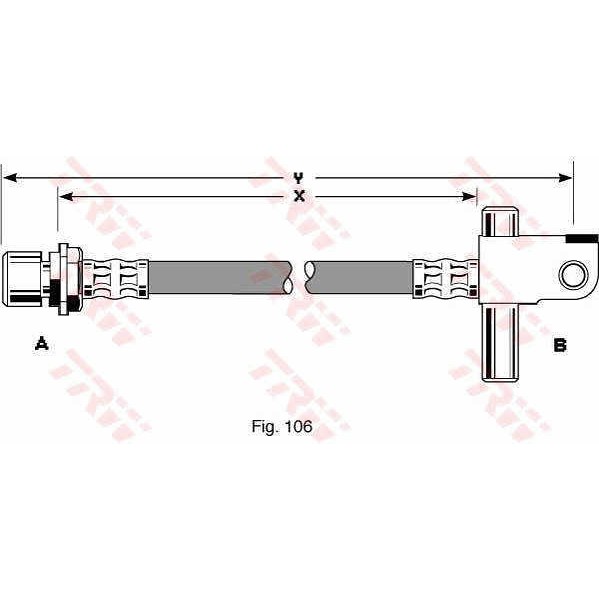 Слика на Црево за кочница TRW PHA309