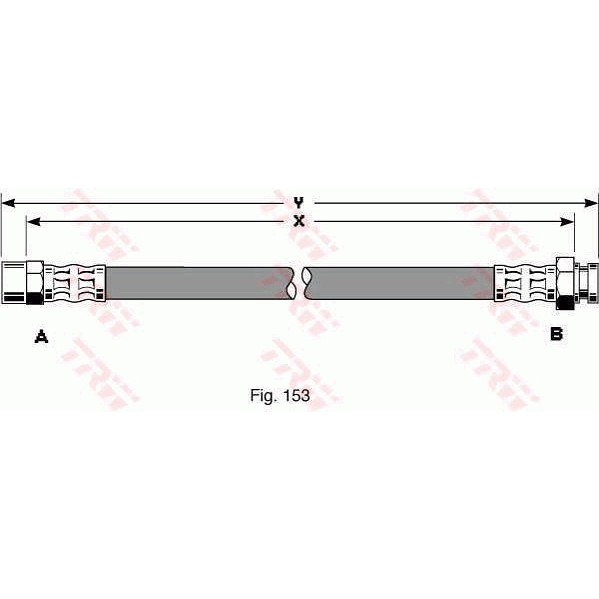 Слика на Црево за кочница TRW PHA345