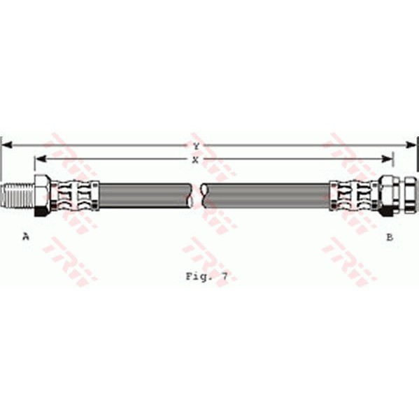 Слика на Црево за кочница TRW PHB243