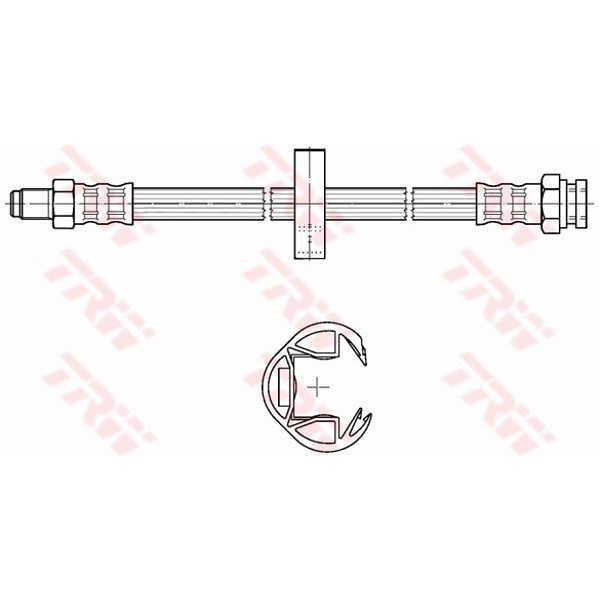 Слика на Црево за кочница TRW PHB302