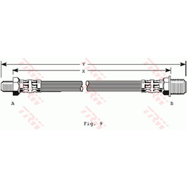 Слика на Црево за кочница TRW PHC149