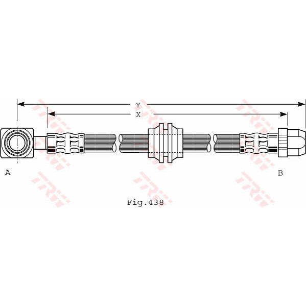 Слика на Црево за кочница TRW PHD485