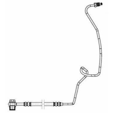 Слика на црево за кочница TRW PHD941 за VW Jetta 4 (1J2) 1.9 SDI - 68 коњи дизел