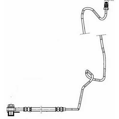 Слика на црево за кочница TRW PHD942 за VW Jetta 4 Estate (1J6) 2.3 V5 - 150 коњи бензин