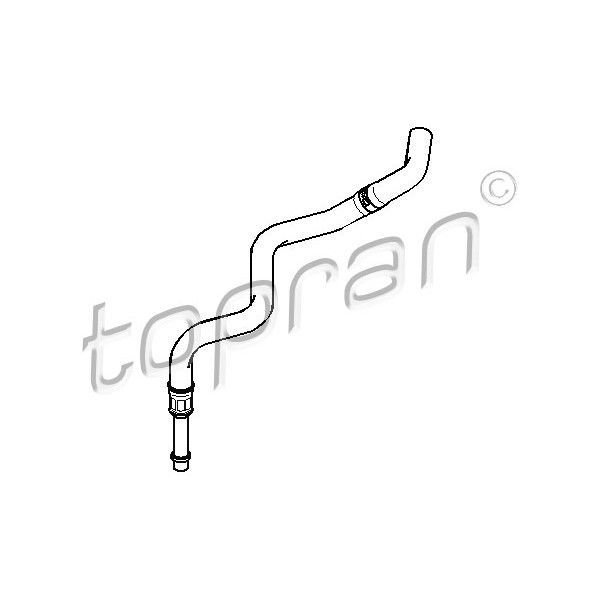 Слика на Црево за хидраулика TOPRAN 501 557