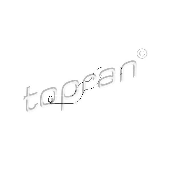 Слика на црево на ладник TOPRAN 102 873 за VW Passat 3 Variant (B4,35i) 1.9 TD - 75 коњи дизел