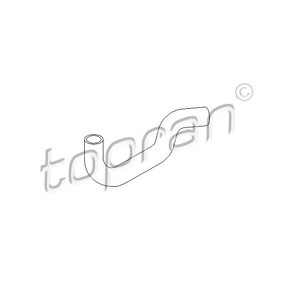 Слика на црево на ладник TOPRAN 103 448 за VW Passat 3 Variant (B4,35i) 1.9 TD - 75 коњи дизел