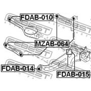 Слика 2 на чаура, раме FEBEST FDAB-014