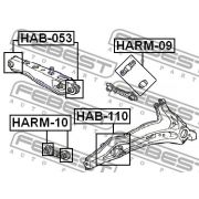 Слика 2 $на Чаура, раме FEBEST HAB-110