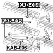 Слика 2 на чаура, раме FEBEST KAB-005