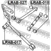 Слика 2 на чаура, раме FEBEST LRAB-027