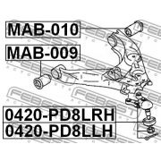 Слика 2 на чаура, раме FEBEST MAB-009