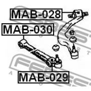 Слика 2 $на Чаура, раме FEBEST MAB-029