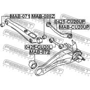 Слика 2 на чаура, раме FEBEST MAB-072