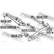 Слика 2 на чаура, раме FEBEST MAB-088RUB