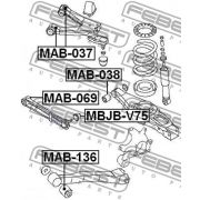 Слика 2 на чаура, раме FEBEST MAB-136