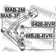 Слика 2 на чаура, раме FEBEST MAB-3F