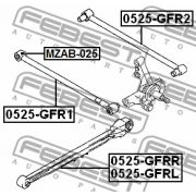 Слика 2 на чаура, раме FEBEST MZAB-025