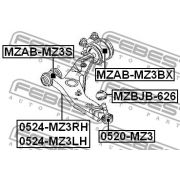 Слика 2 на чаура, раме FEBEST MZAB-MZ3BX