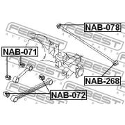 Слика 2 на чаура, раме FEBEST NAB-072