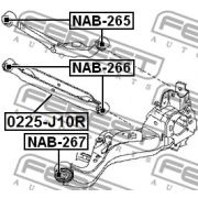 Слика 2 на чаура, раме FEBEST NAB-265