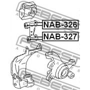 Слика 2 на чаура, раме FEBEST NAB-326