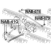 Слика 2 на чаура, раме FEBEST NAB-41G