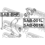 Слика 2 на чаура, раме FEBEST SAB-001L