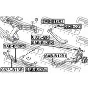 Слика 2 на чаура, раме FEBEST SAB-B12R3