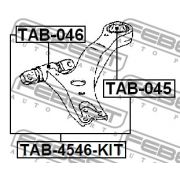 Слика 2 $на Чаура, раме FEBEST TAB-045