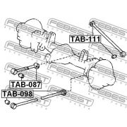 Слика 2 на чаура, раме FEBEST TAB-087