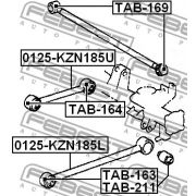 Слика 2 на чаура, раме FEBEST TAB-163