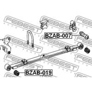 Слика 2 на чаура, ресор FEBEST BZAB-019