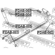 Слика 2 на чаура, ресор FEBEST FDAB-001