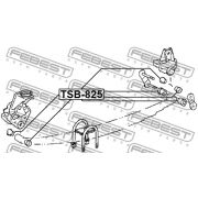 Слика 2 на чаура, ресор FEBEST TSB-825