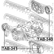 Слика 2 на Чаура за мост FEBEST TAB-341