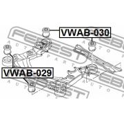 Слика 2 на Чаура за мост FEBEST VWAB-029