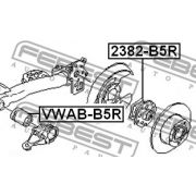 Слика 2 на Чаура за мост FEBEST VWAB-B5R