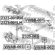 Слика 2 на Чаура за раме FEBEST VWSB-001