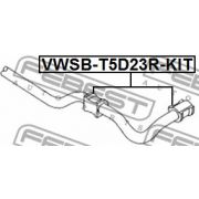 Слика 2 на Чаура за раме FEBEST VWSB-T5D23R-KIT