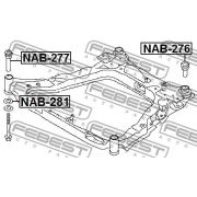 Слика 2 $на Чаура на мост FEBEST NAB-276