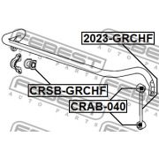 Слика 2 на чаура на раме FEBEST CRAB-040