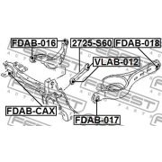 Слика 2 на Чаура на раме FEBEST FDAB-016