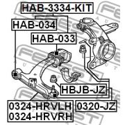 Слика 2 $на Чаура на раме FEBEST HAB-033