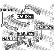 Слика 2 $на Чаура на раме FEBEST HAB-102