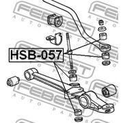 Слика 2 на чаура на раме FEBEST HSB-057