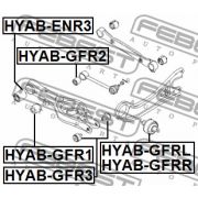 Слика 2 на Чаура на раме FEBEST HYAB-GFR3