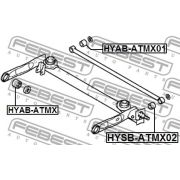 Слика 2 на Чаура на раме FEBEST HYSB-ATMX02