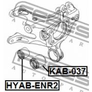 Слика 2 на Чаура на раме FEBEST KAB-037