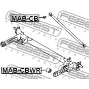 Слика 2 на Чаура на раме FEBEST MAB-CB